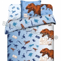 Комплект детского постельного белья "Эра динозавров"